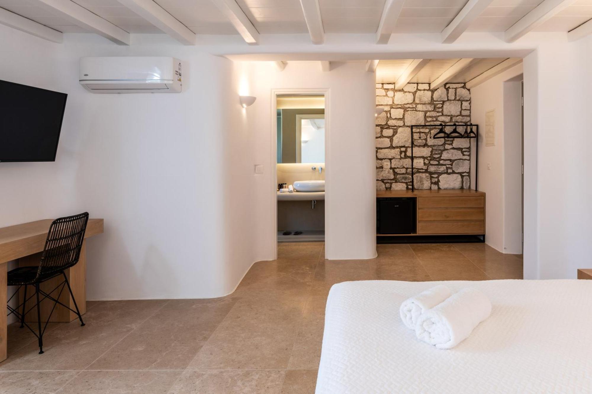 Mykonos Ag Villas In Ftelia Beach Екстер'єр фото