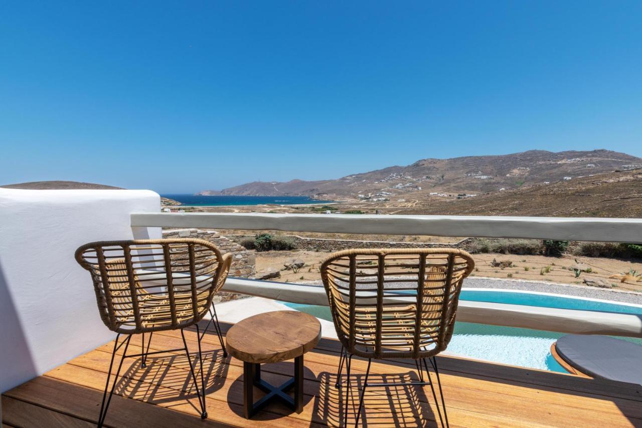 Mykonos Ag Villas In Ftelia Beach Екстер'єр фото