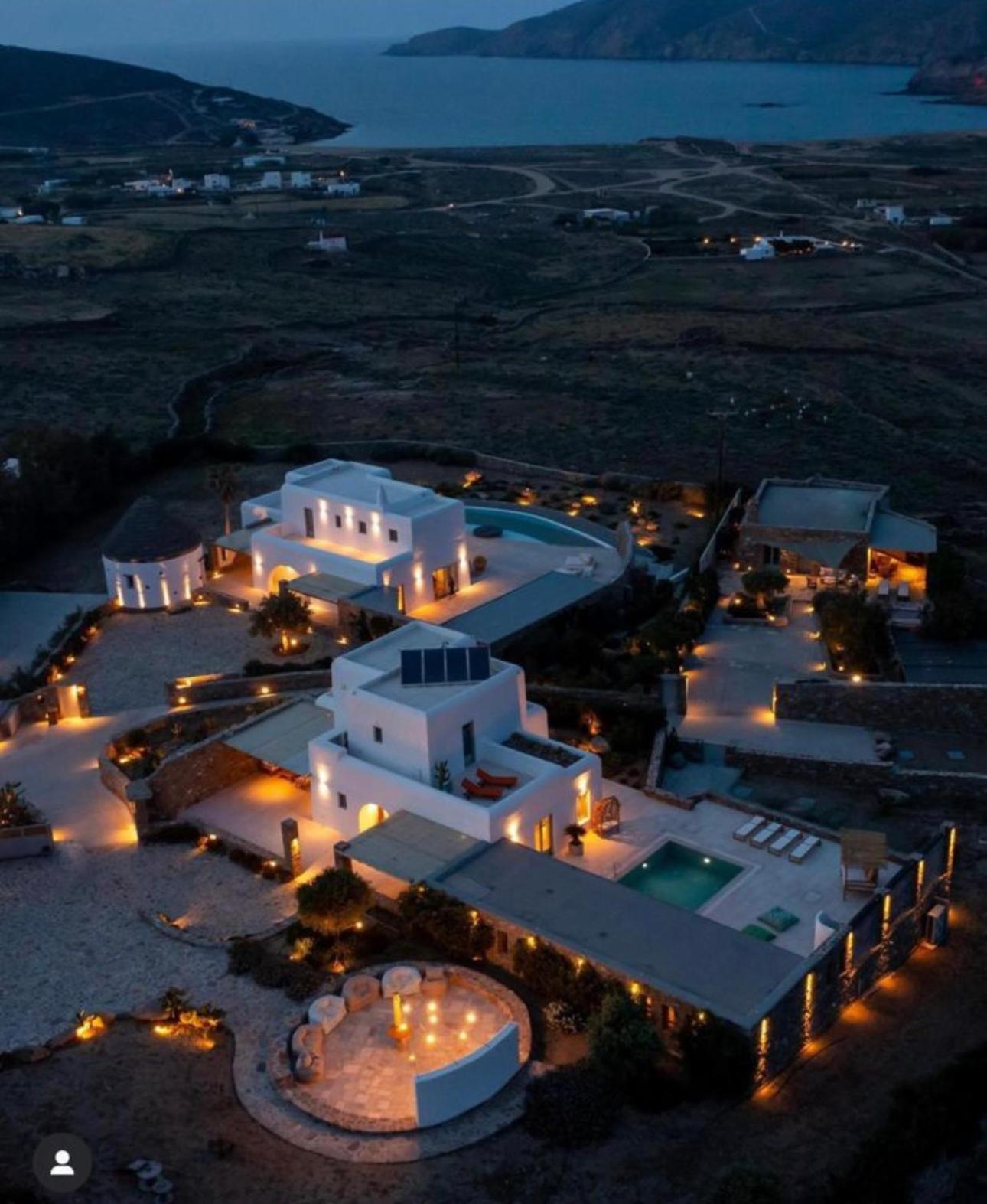 Mykonos Ag Villas In Ftelia Beach Екстер'єр фото
